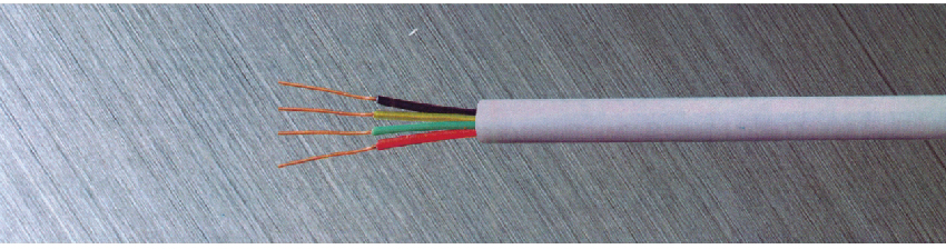 HBV-聚丙烯绝缘，PVC 护套圆形电话线